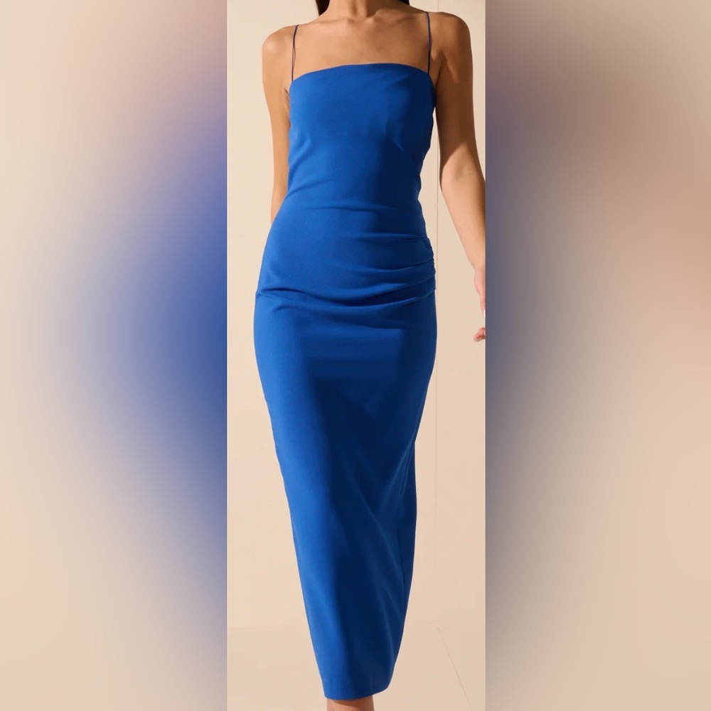 Oscar The Collection Cobalt Blue dress